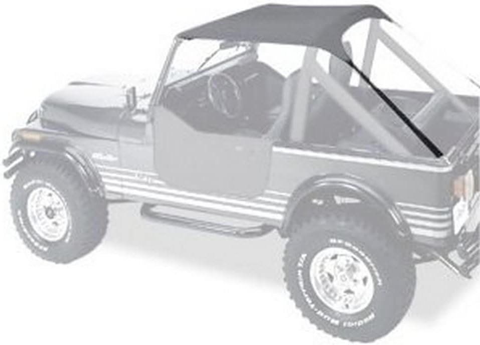 Bestop Traditional Bikini Top for Jeep CJ7, Scrambler CJ8, and Wrangle