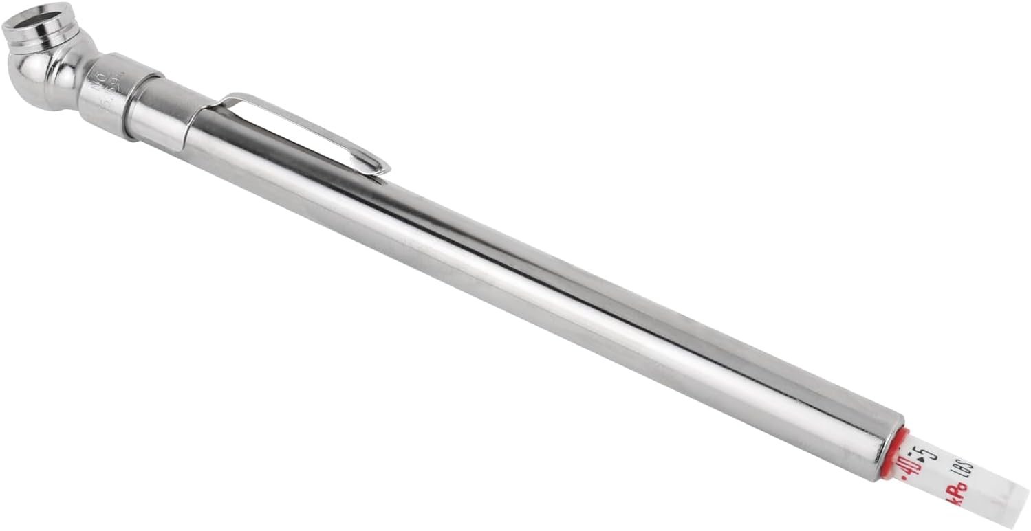Milton S-921 Pencil Tire Pressure Gauge with Built-in Deflator Valve f
