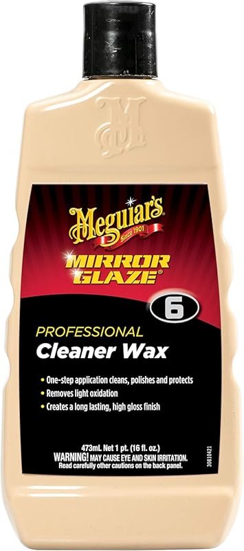 Meguiar's Professional Cleaner Wax is a one-step polish and wax that r