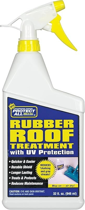 Protect All RV Rubber Roof Treatment with UV, Anti-Static, and Dirt Re