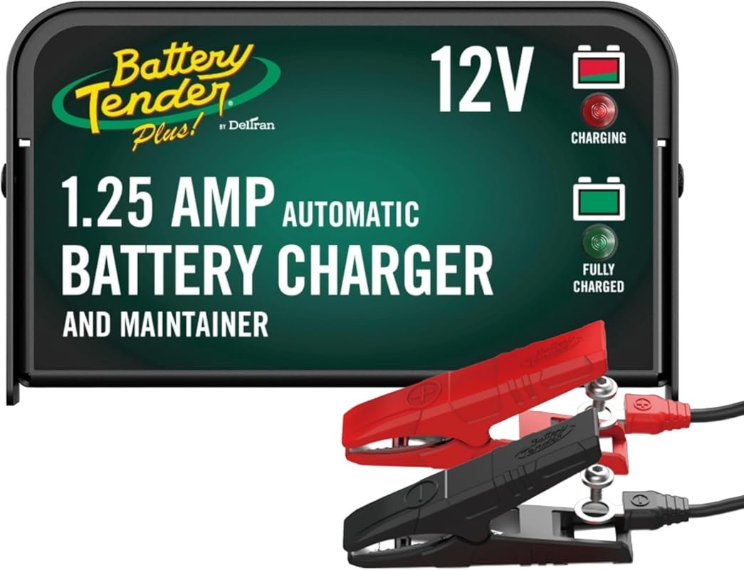 Battery Tender Plus 12V 1.25A Smart Car Motorcycle Battery Charger Mai