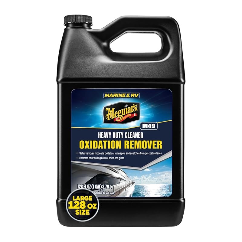 Meguiar's M4901 Marine/RV Heavy Duty Oxidation Remover, Water Spot, St