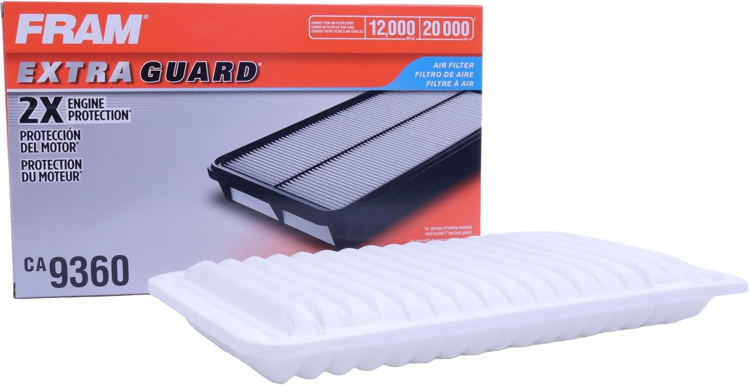FRAM Extra Guard Cabin Air Filter for Select Toyota and Lexus Vehicles