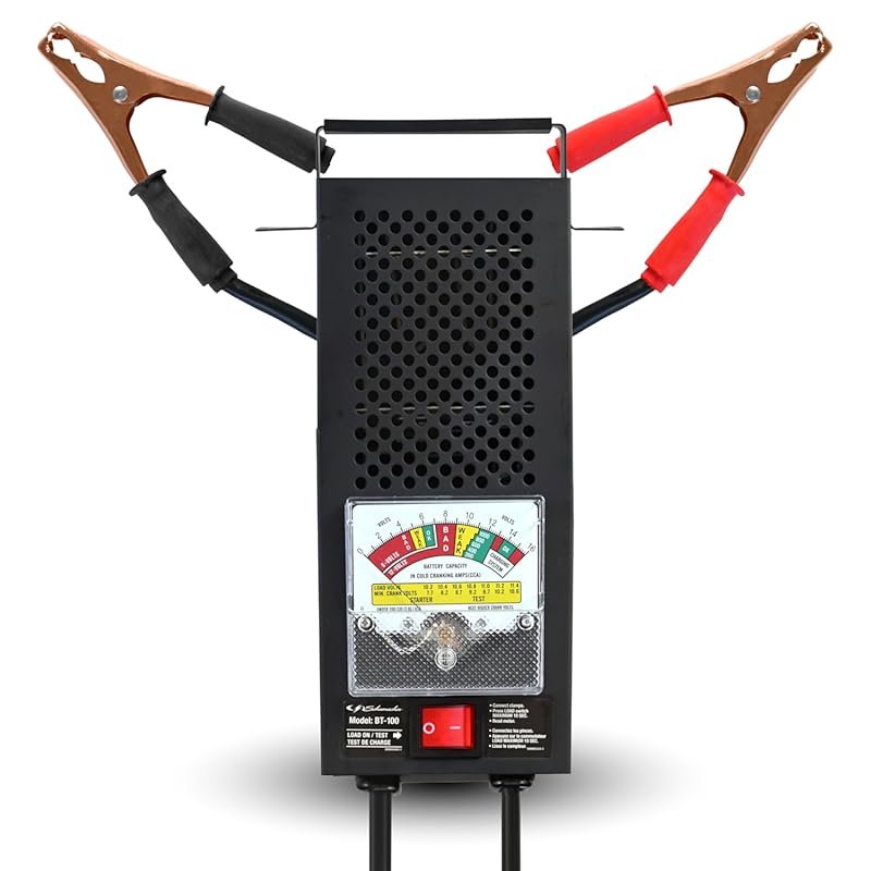 Schumacher Electric 100-Amp Battery Load Tester for 6V and 12V Deep Cy