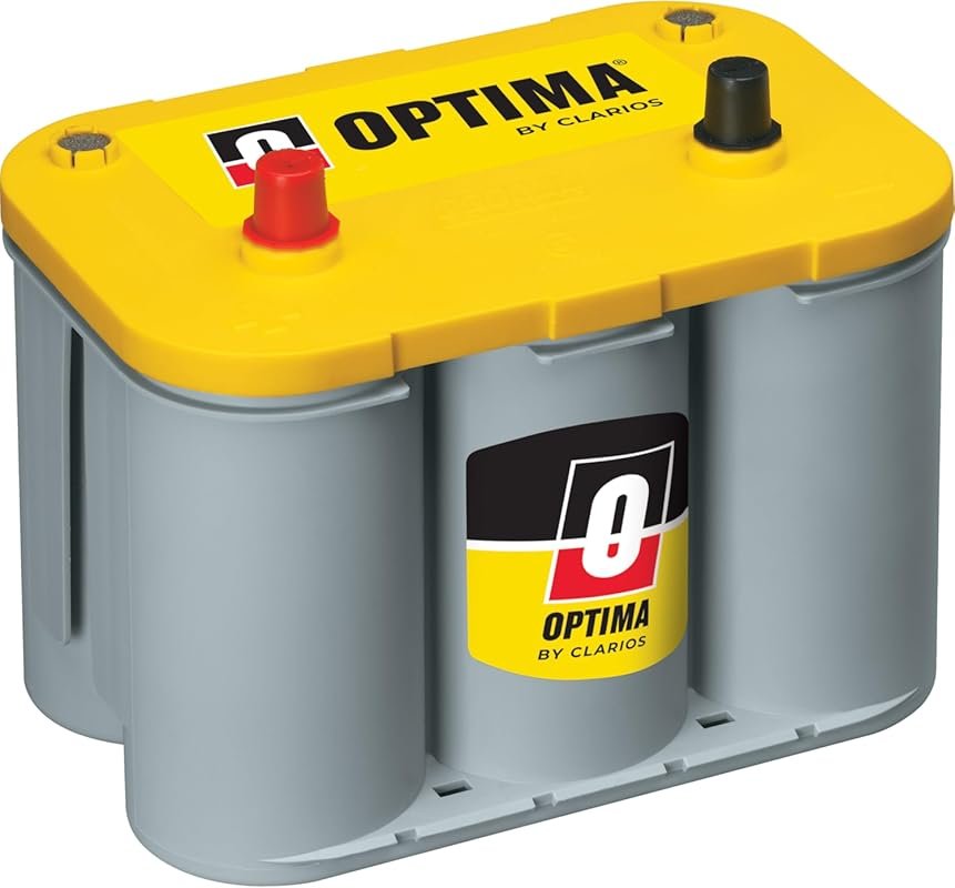 OPTIMA Batteries High Performance D34 YellowTop Dual Purpose Sealed AG