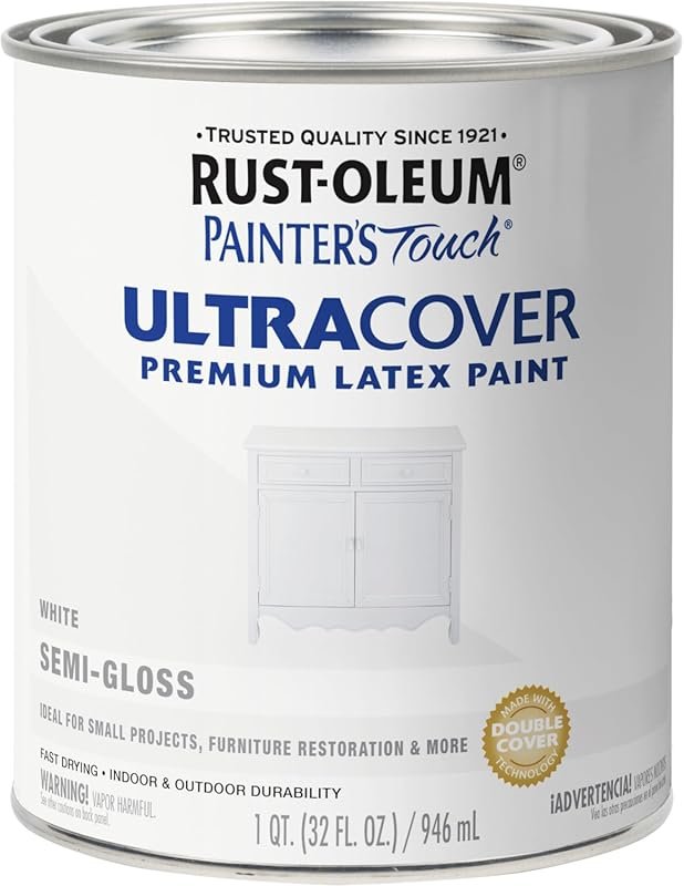 Rust-Oleum Painter's Touch Multi Purpose Brush On Paint Quart Semi Glo