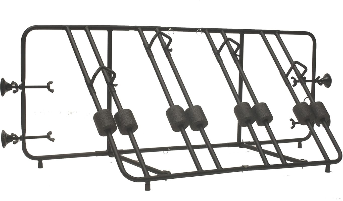 Advantage Heininger Truck Bed Bike Rack – Hauls 4 Bikes Without Wheel 