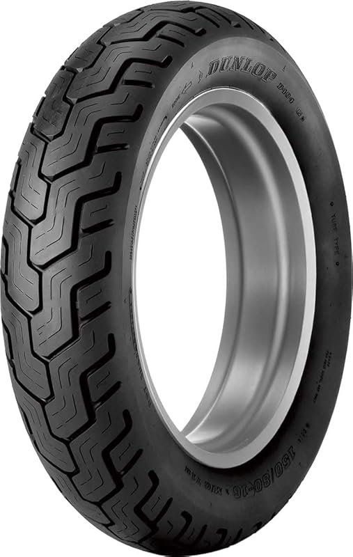 Dunlop D404 Rear Motorcycle Tire 170/80-15 77H Speed Rating Black Wall