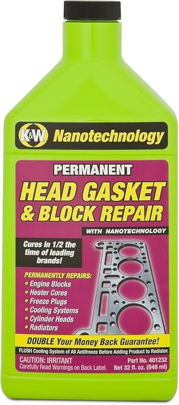 K&W 401232 head gasket and block repair with nanotechnology 32 fluid o