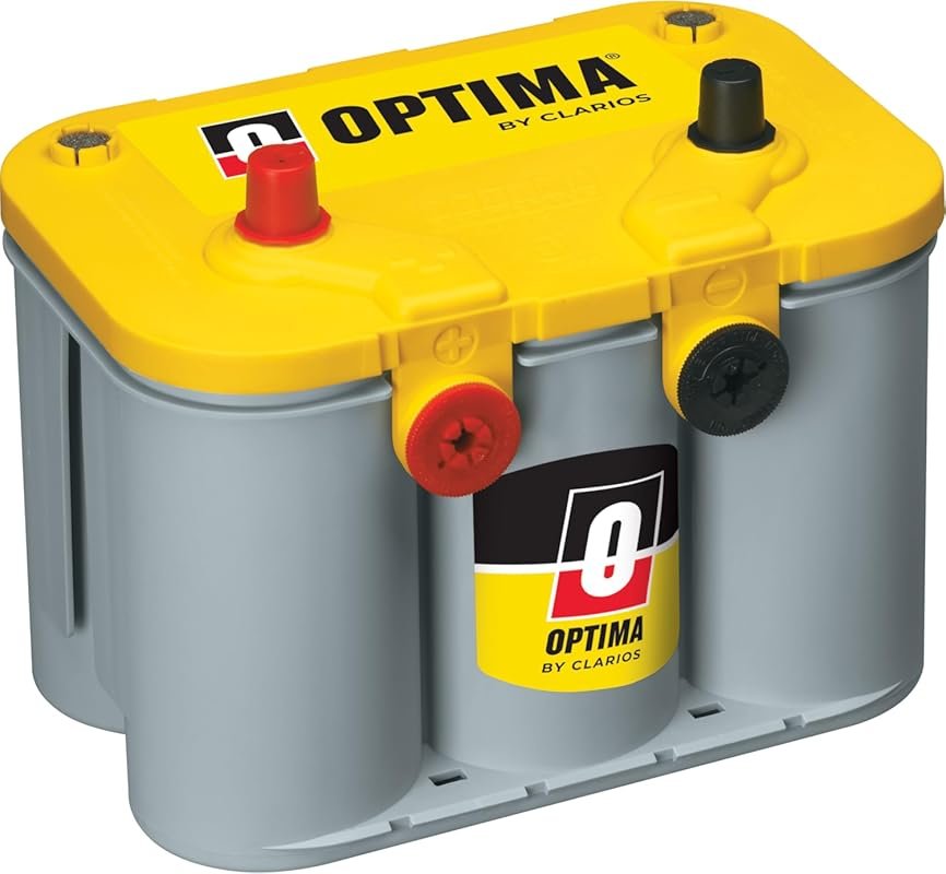 OPTIMA YellowTop D34/78 Dual Purpose AGM Battery with 750 CCA and Dual