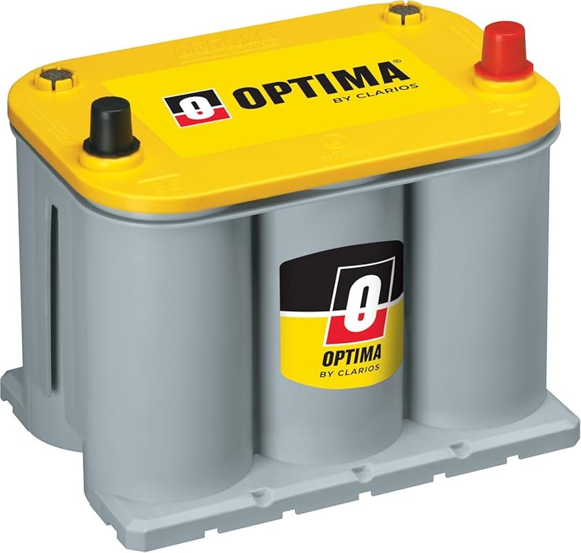 OPTIMA D35 YellowTop Dual Purpose AGM Battery for Vehicles, 620 CCA an