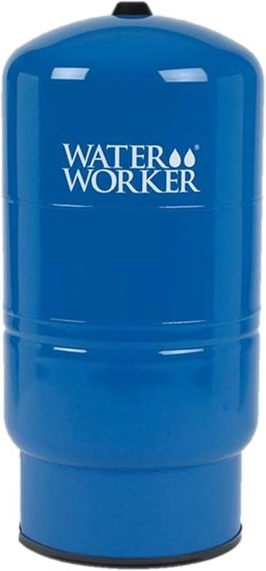 WaterWorker 30-Gallon Vertical Pressure Well Tank for Water Storage an