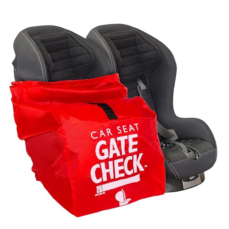 J.L. Childress Gate Check Bag for Car Seats – Travel Bag, AirTag Compa