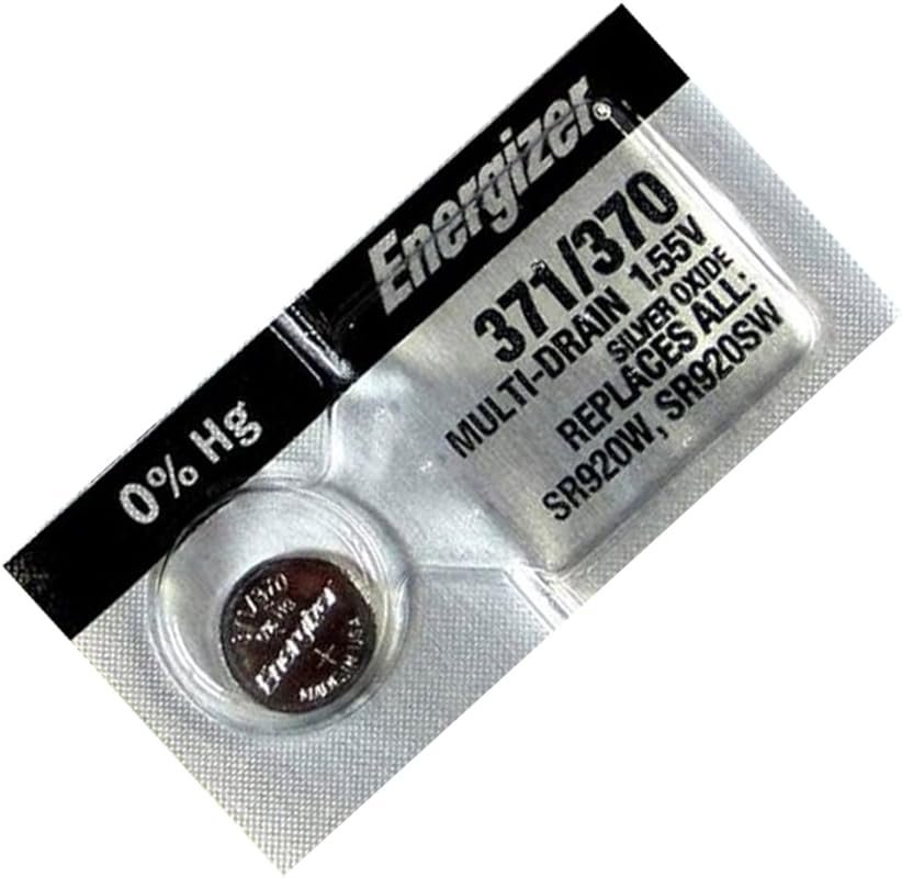 Energizer 371/370 Silver Oxide Watch Battery