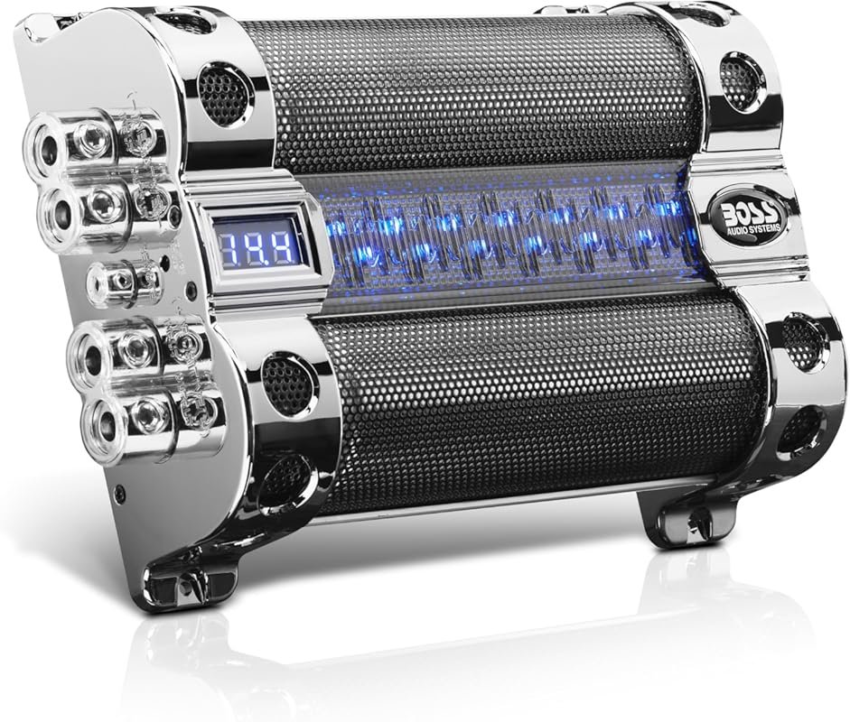 BOSS Audio Systems Cap18 18 Farad Car Audio Capacitor with Energy Stor