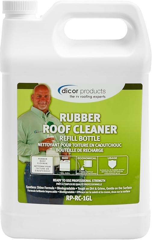 Dicor Deep Cleaning Rubber RV Roof Cleanser for thorough cleaning of R