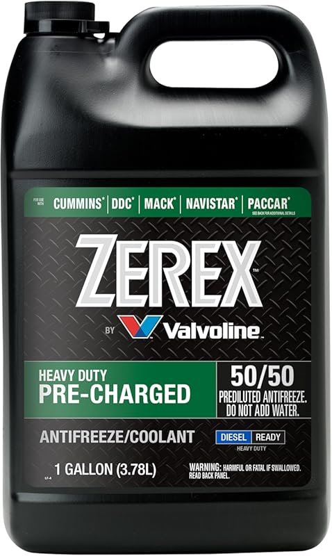 Zerex Pre-Charged Heavy Duty 50/50 Prediluted Ready-to-Use Antifreeze