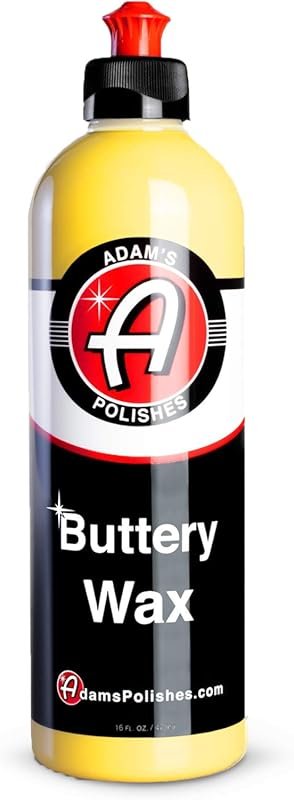 Adam's Buttery Wax is a carnauba liquid wax for shine, polish, and top