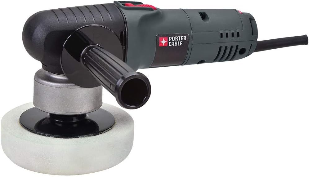 PORTER-CABLE Buffer Polisher, Car Polisher for Car Detailing, 6-Inch, 