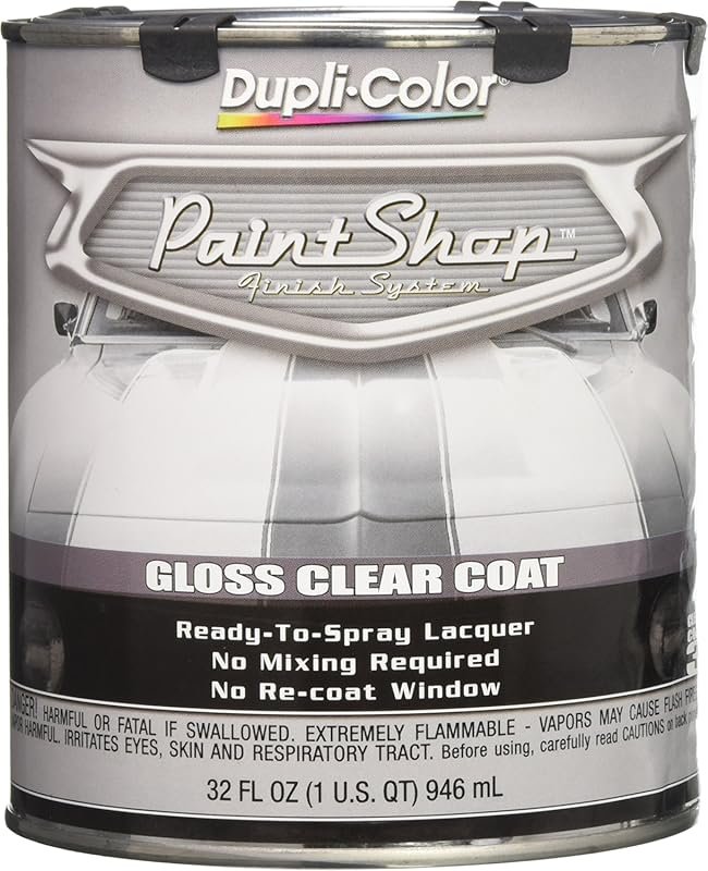Dupli-Color Clear Coat Paint Shop Finish System in a 32 oz Aerosol Can