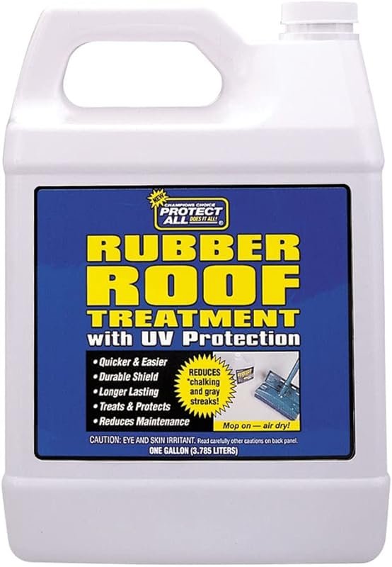 Protect All RV Rubber Roof Treatment with UV Protection and Anti-Stati