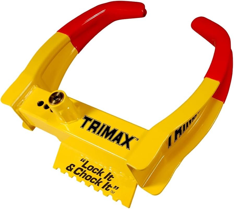 TRIMAX TCL65 Wheel Boot Lock Fits 6 to 10.5-Inch Tires for Trailers, C