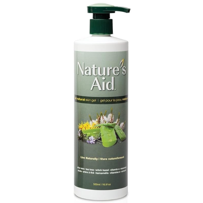 Natural Skin Gel with 3x Aloe Vera for Dry, Flaky & Itchy | Facial Acn