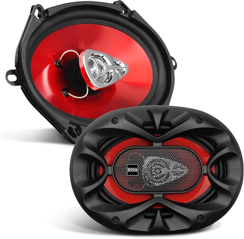 Boss Audio Systems CH5730 5x7 Inch Car Door Speakers: Coaxial, 3-Way, 