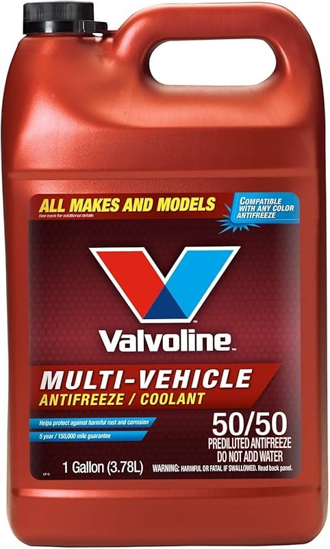 Valvoline Multi-Vehicle 50/50 Ready-to-Use Antifreeze Coolant 1 Gallon