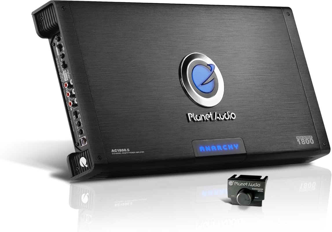 Planet Audio AC1800.5 5 Channel Car Amplifier