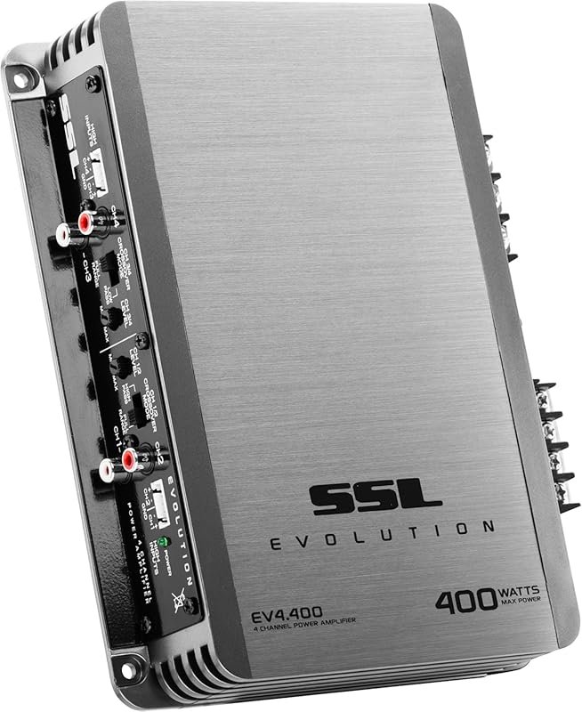 Sound Storm Laboratories EV4.400 4-Channel Car Amplifier with 400 Watt