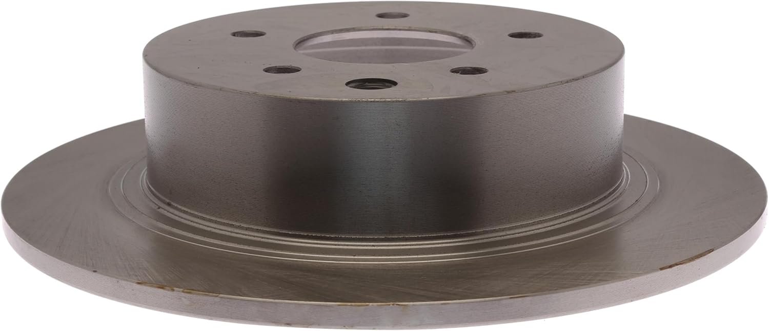 ACDelco Silver Rear Brake Rotor for Select Nissan Altima, Maxima, Juke