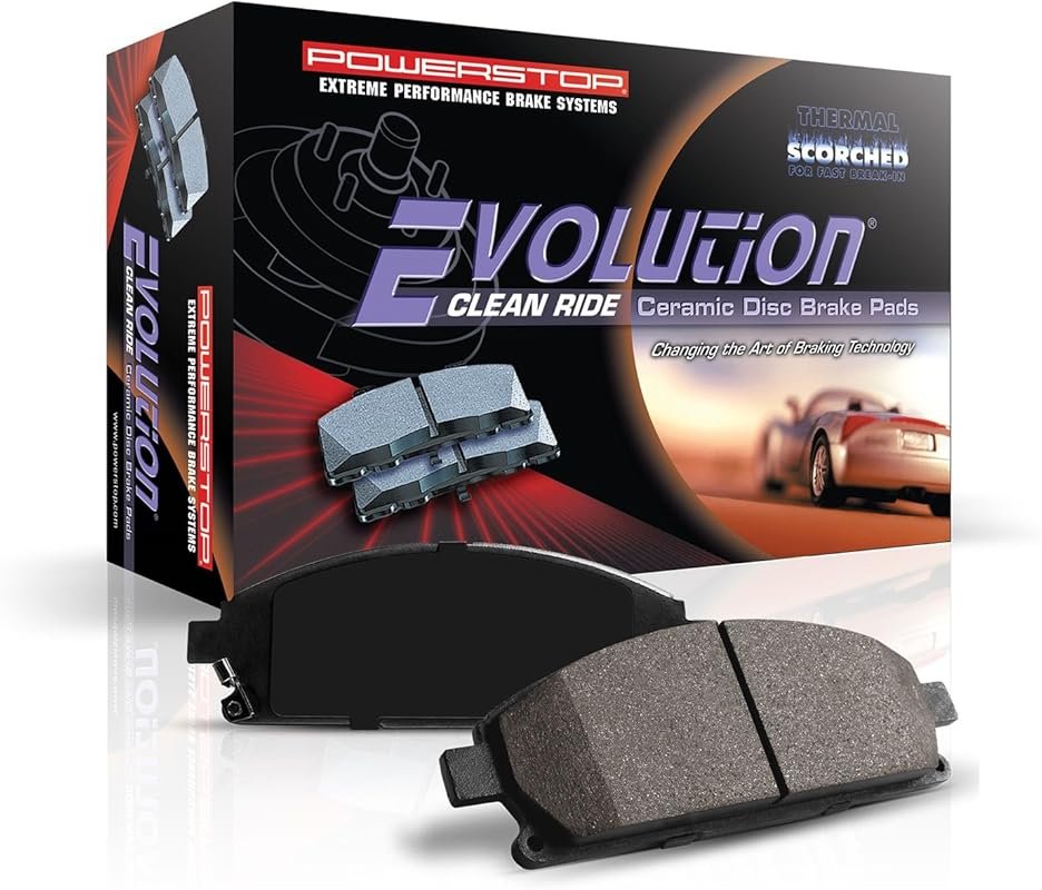 PowerStop Z16 Ceramic Brake Pads for Porsche 718 Boxster, 718 Cayman, 