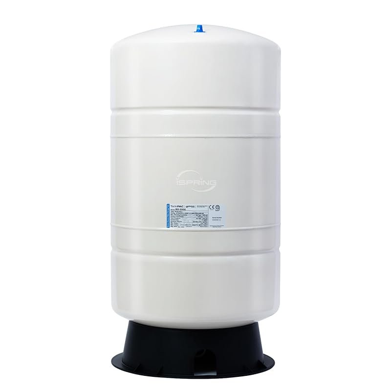 iSpring T20M 20 Gallon Pre-Pressurized Tank for Reverse Osmosis Syste