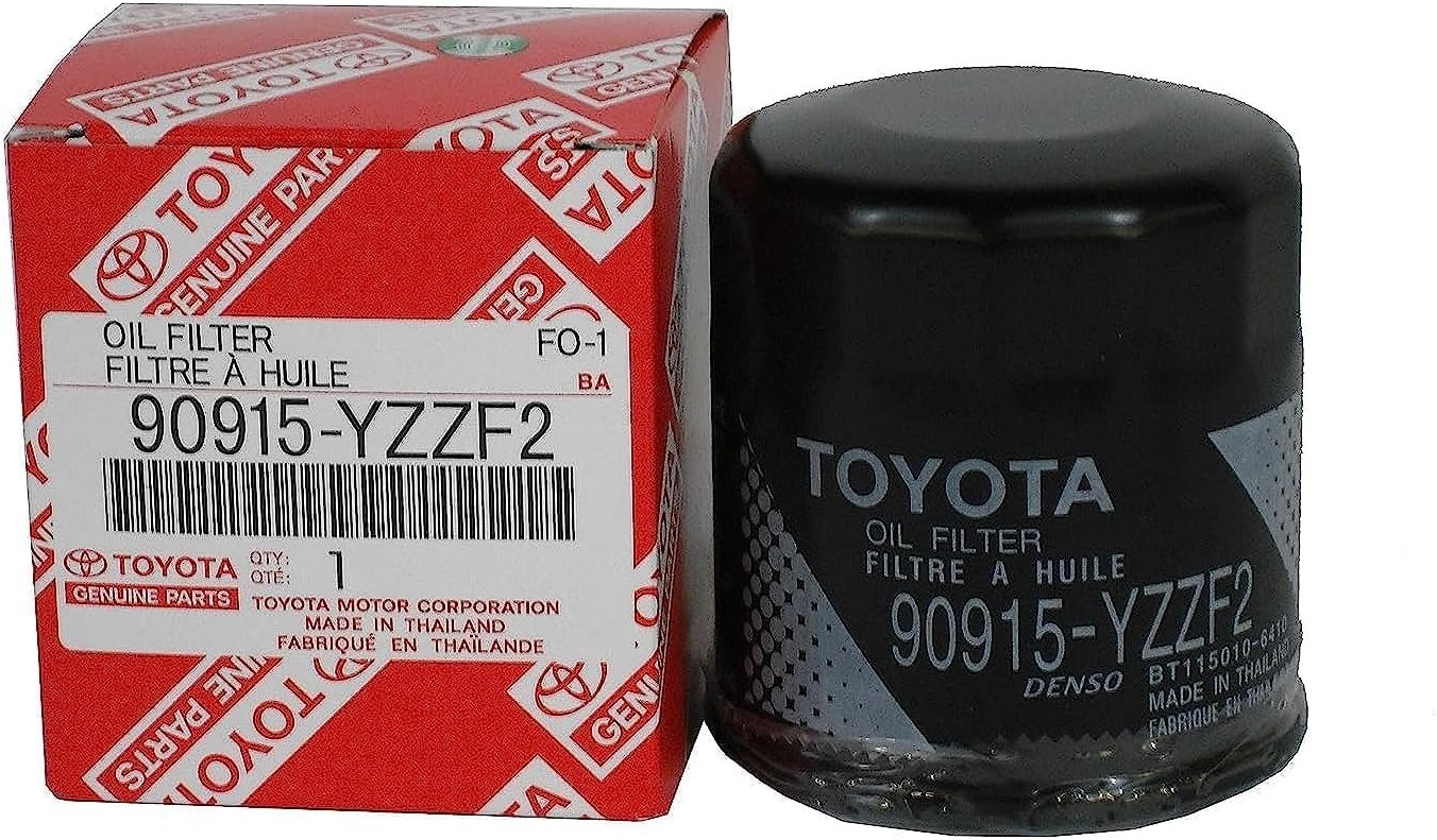 Toyota 90915-YZZF2 Oil Filter for 2010 Camry Engine Maintenance and Oi