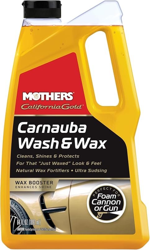 Mothers California Gold Carnauba Wash & Wax with pH Balanced Spot-Free