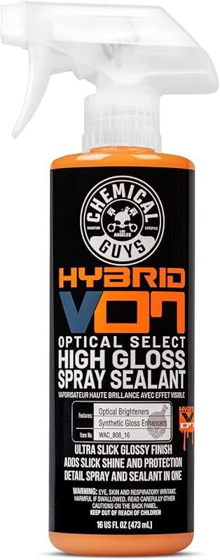 Chemical Guys Hybrid V7 Spray Sealant and Detailer Offers High Gloss f
