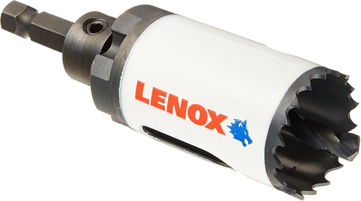 LENOX Tools Bi-Metal Hole Saw with Arbor and Speed Slot in 1-1/4 Inch