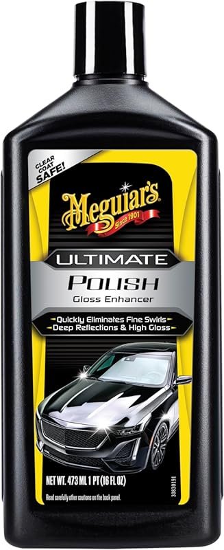 Meguiar's Ultimate Car Polish Pre-Waxing Glaze is designed for deep re