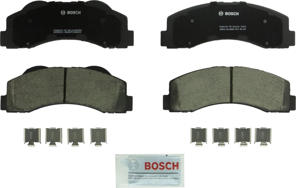 Bosch QuietCast Premium Ceramic Front Brake Pads for Ford Expedition a