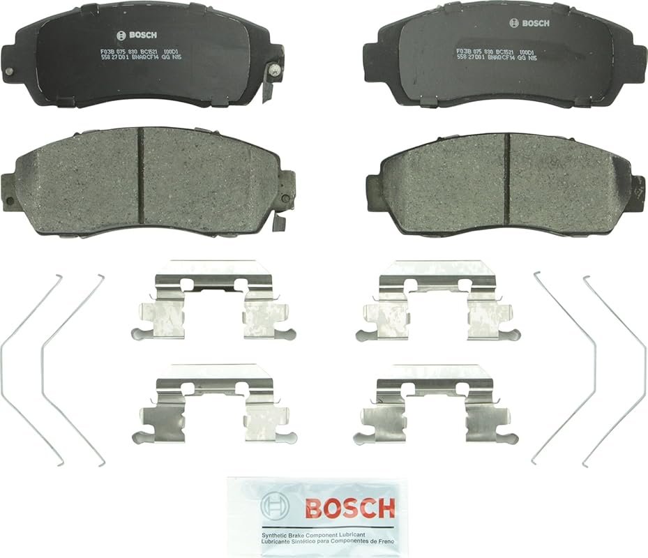 BOSCH BC1521 QuietCast Premium Ceramic Disc Brake Pad Set - Compatible