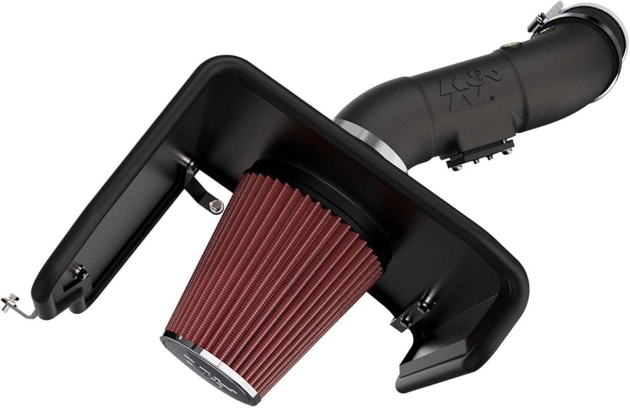 K&N Cold Air Intake System with High-Flow Air Filter for 2012-2021 Toy