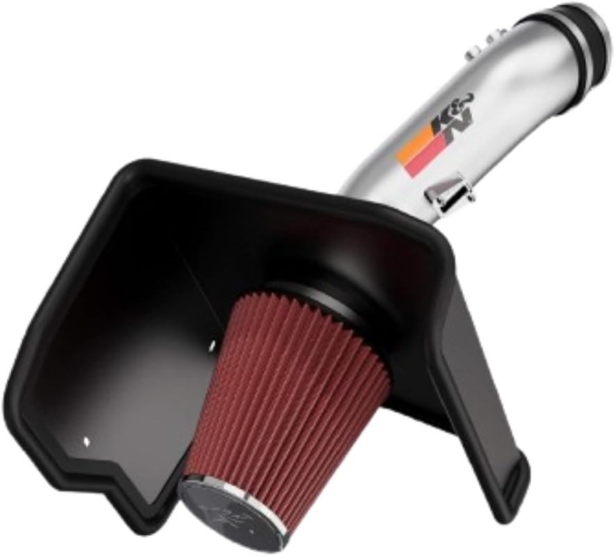 K&N Cold Air Intake System with High-Flow Air Filter for 2012-2021 Toy