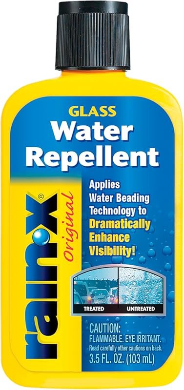 Rain-X 800002242 Original Glass Treatment repels water and enhances vi