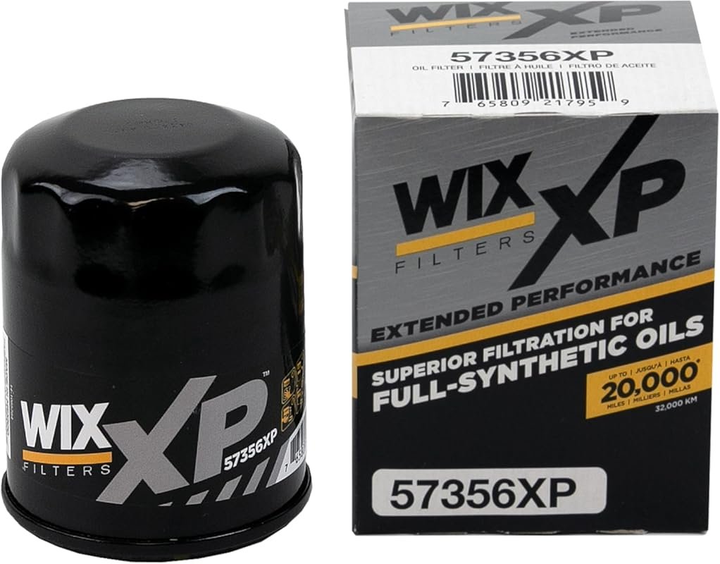 WIX XP Oil Filter for Synthetic Oil, Fits Honda, Acura, Hyundai, Mazda