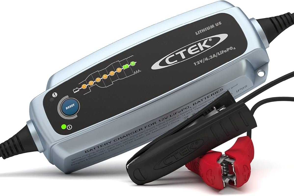 CTEK Lithium US Charger for LiFePO4 Batteries: Maintenance Charging Up