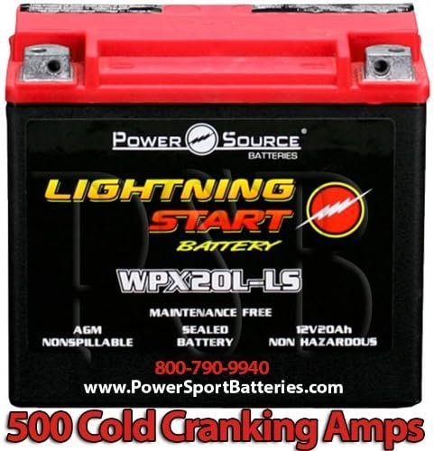 AGM Motorcycle Battery for Harley Heritage Softail Classic 2001-2006 wit