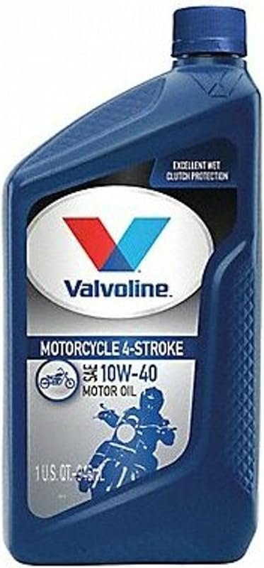 Valvoline Motorcycle Oil 10W-40 32 Oz for Reliable Engine Performance