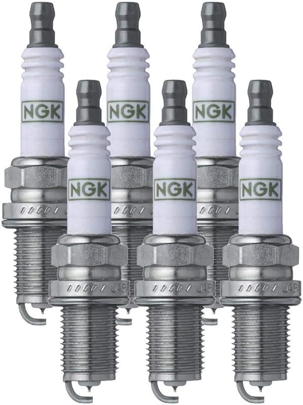 NGK BKR6EIX-11 Iridium Spark Plugs - 6 Piece Set, OEM Quality for Reli