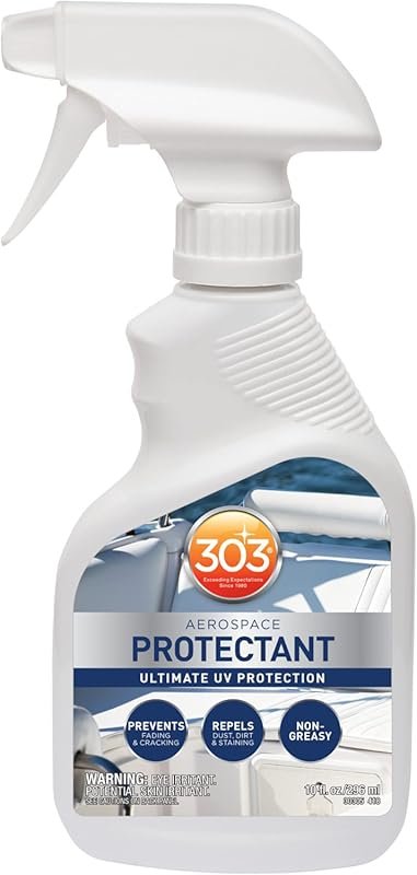 303 Marine Aerospace Protectant with UV Defense and a Smooth Matte Fin